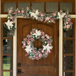 Load image into Gallery viewer, Clovi Brad Schmidt Hard Candy Holiday Wreath, Christmas, 26”, LED Lights
