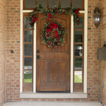 Load image into Gallery viewer, Clovi Brad Schmidt Winter Holly &amp; Berries Christmas Garland, 6’, LED Lights
