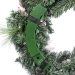 Load image into Gallery viewer, Clovi Brad Schmidt Hard Candy Holiday Wreath, Christmas, 26”, LED Lights
