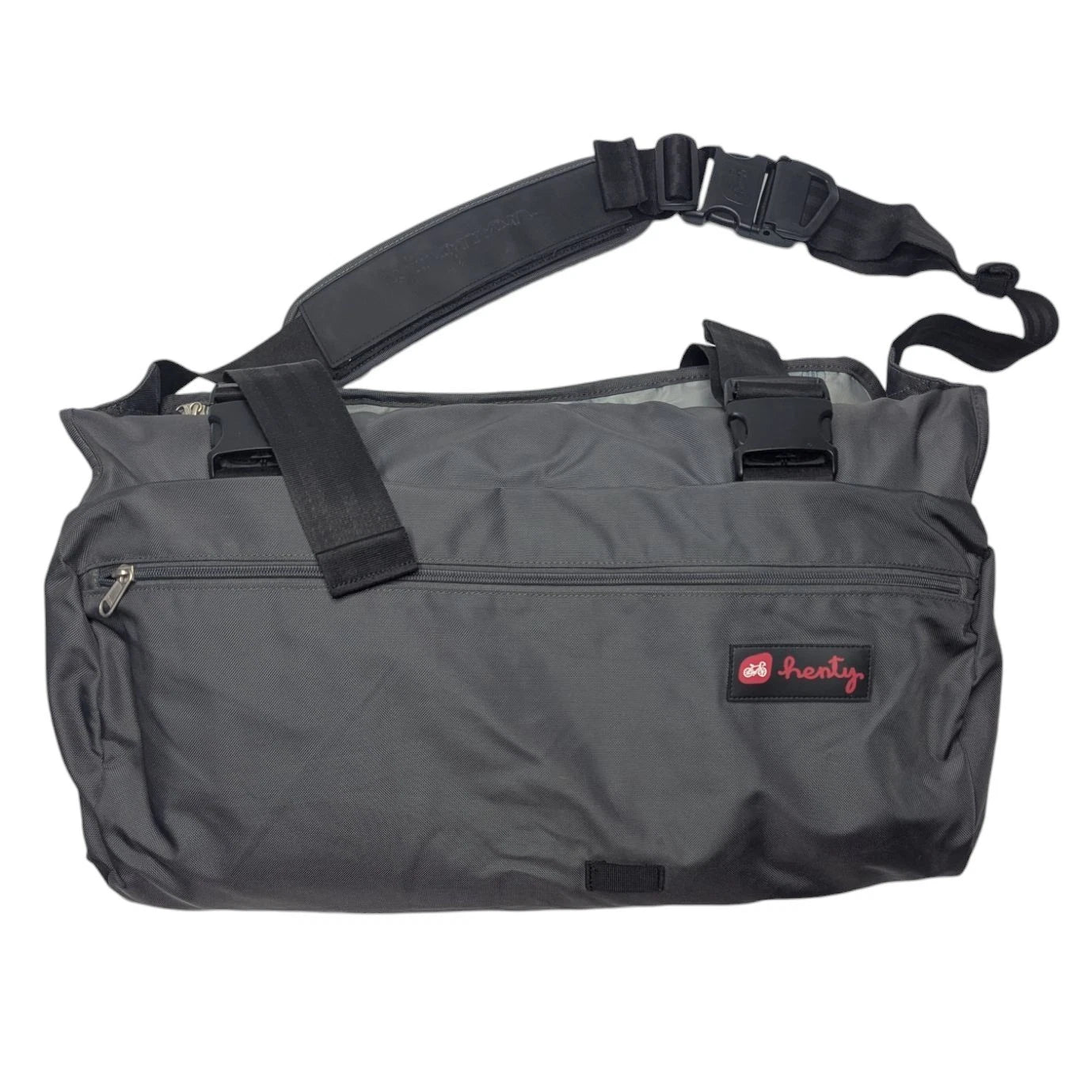 Henty Wingman, Messenger & Garment Bag, Standard, Grey