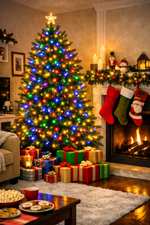 Load image into Gallery viewer, 7.5ft Wonders of Christmas Frasier Fir Tree (82 Lighting Functions)
