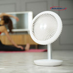 Load image into Gallery viewer, Soleus Air Table Top USB Rechargeable Air Circulator
