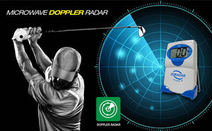 Sports Sensors Swing Speed Radar with Tempo Timer - Doppler Radar Provides Accurate And Instant Personal Golf Club And Bat Swing Speeds 40 To 250 MPH